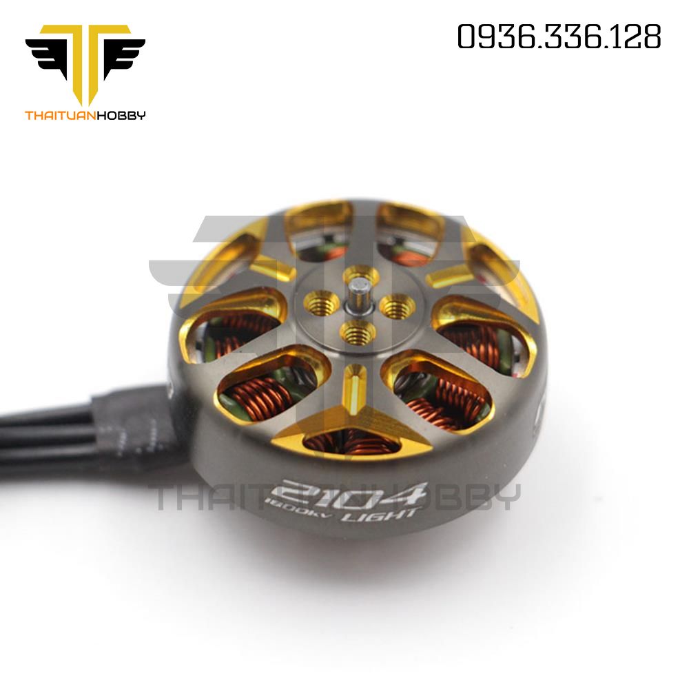 Động Cơ Rcinpower GTS V3 2104 1800Kv - Gun Metal Gold