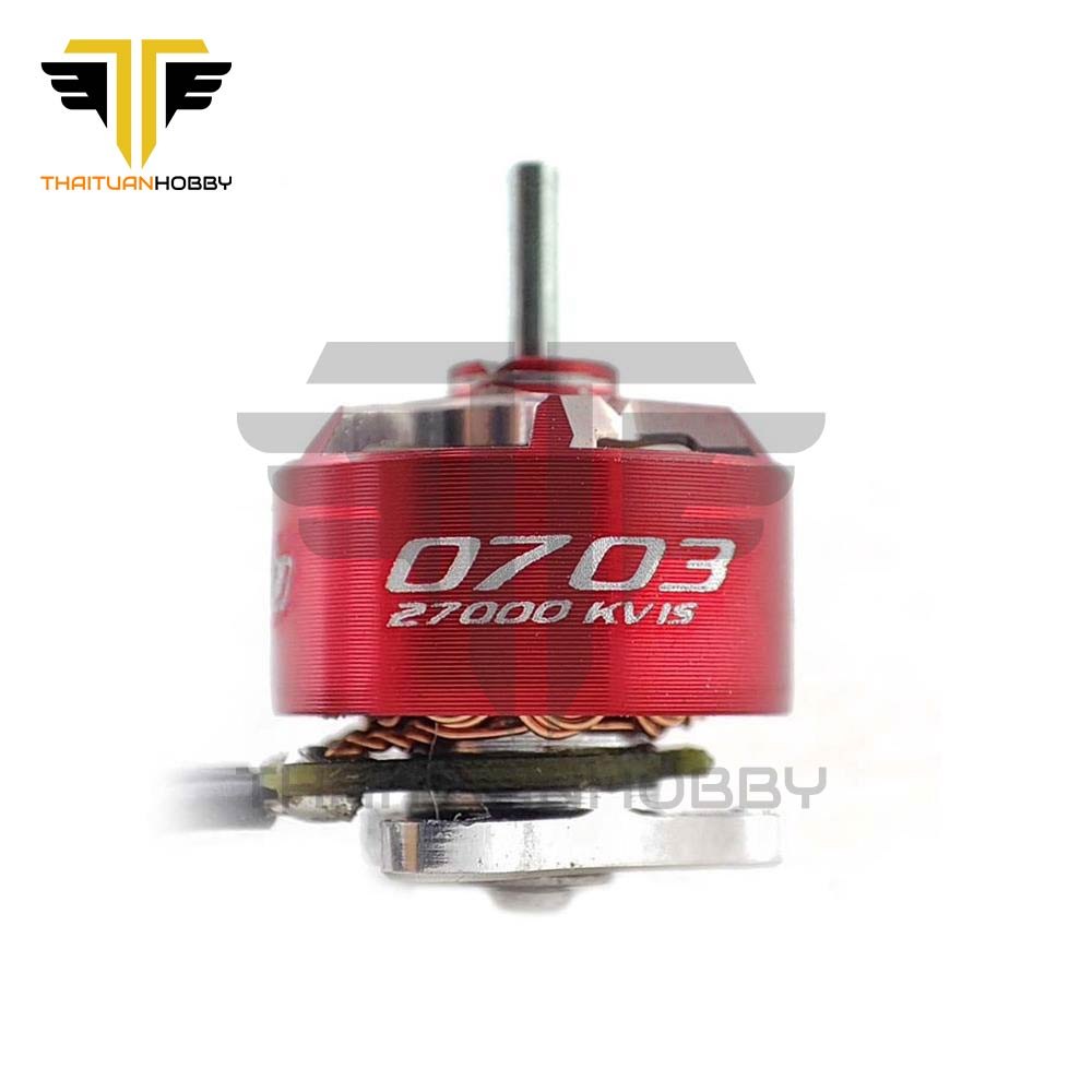 Động Cơ RCinpower GTS V3 0703 27000Kv - Red & Silver