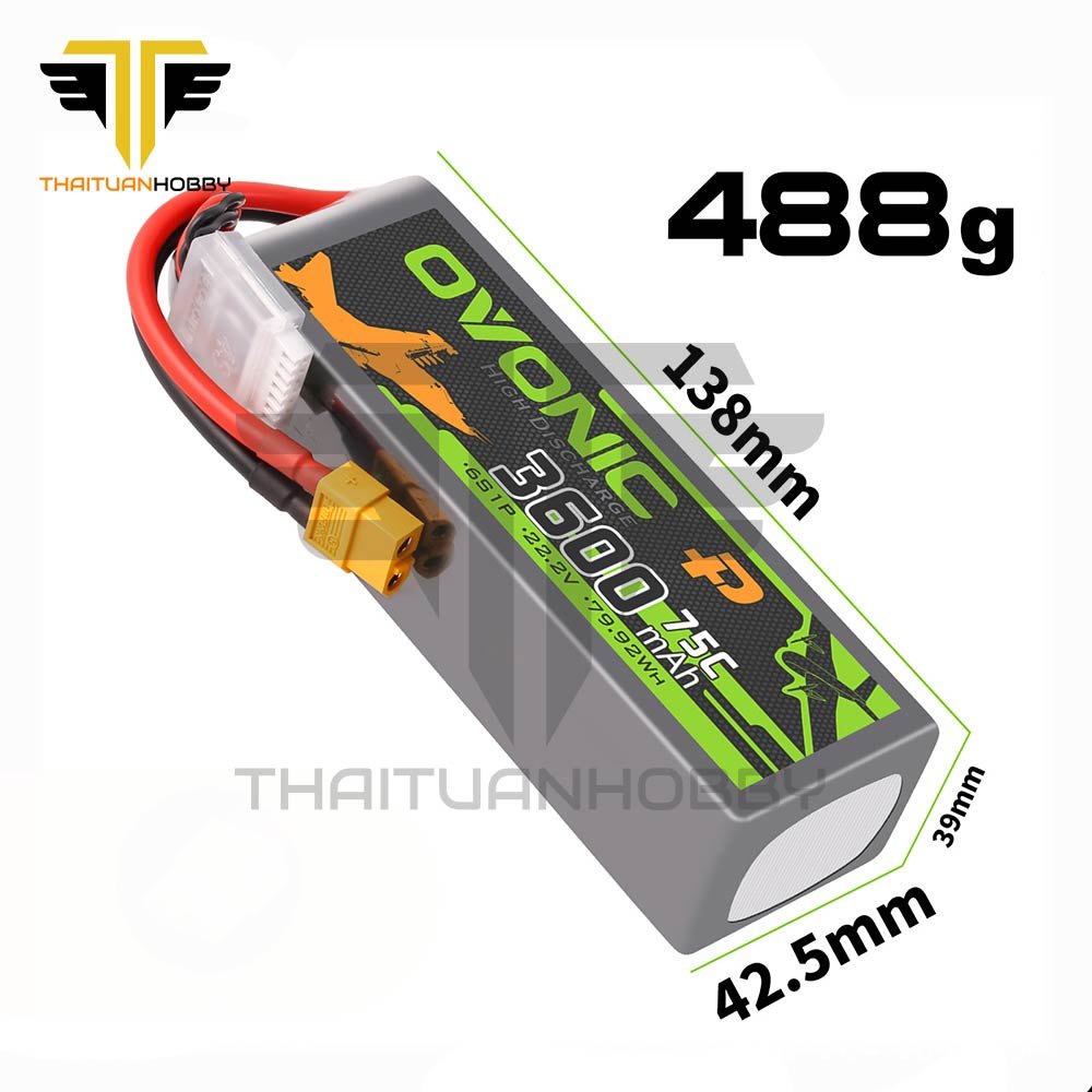 Dogcom 1550mah 6s 160c Yuki Version