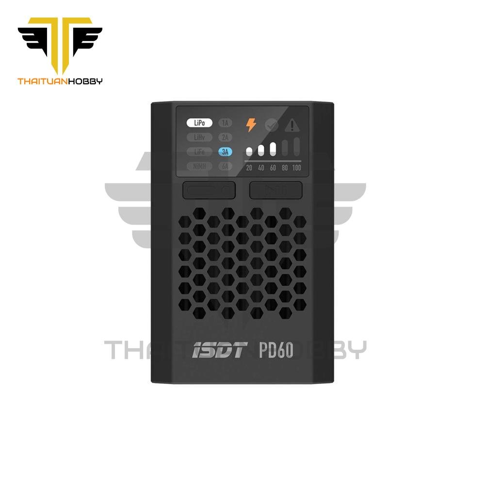 Sạc Pin ISDT PD60 1-4s 60W 6A Type-C