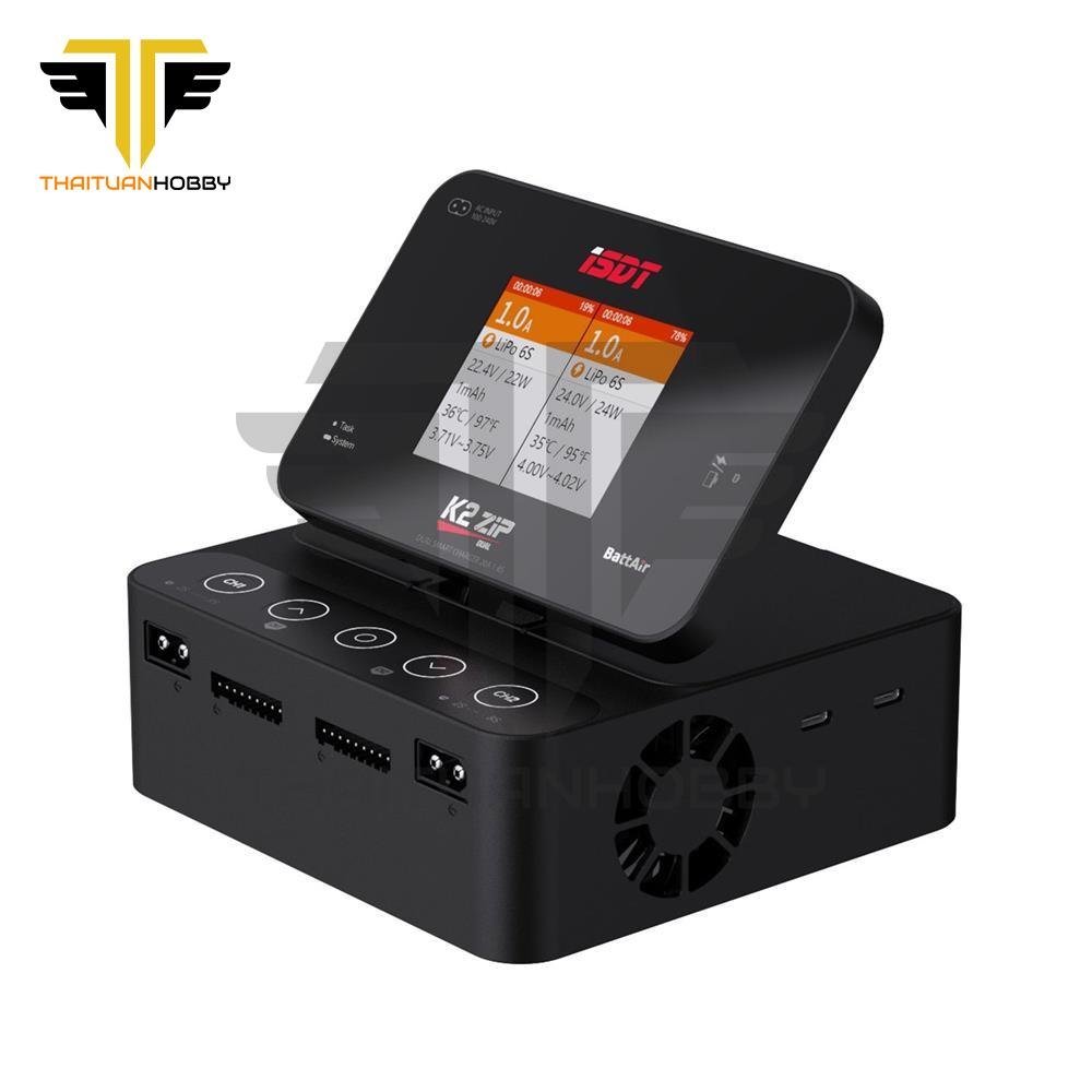 Sạc Pin ISDT K2 ZIP AC 200W / DC 500Wx2