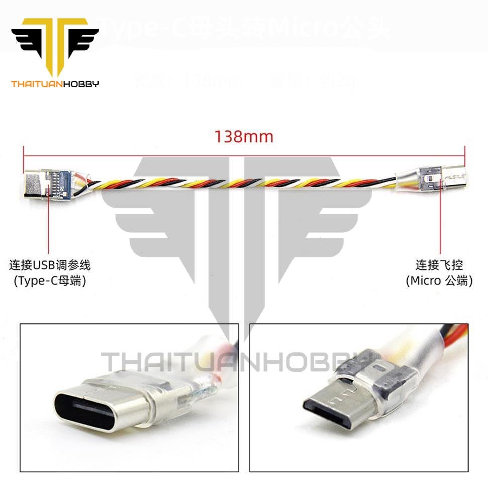 Cable Chuyển Type C Đực Sang Micro Usb Cái