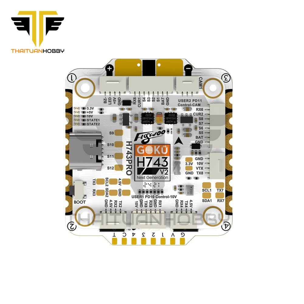 Tháp Mạch GOKU H743 PRO 55A 32Bit 128K 30*30