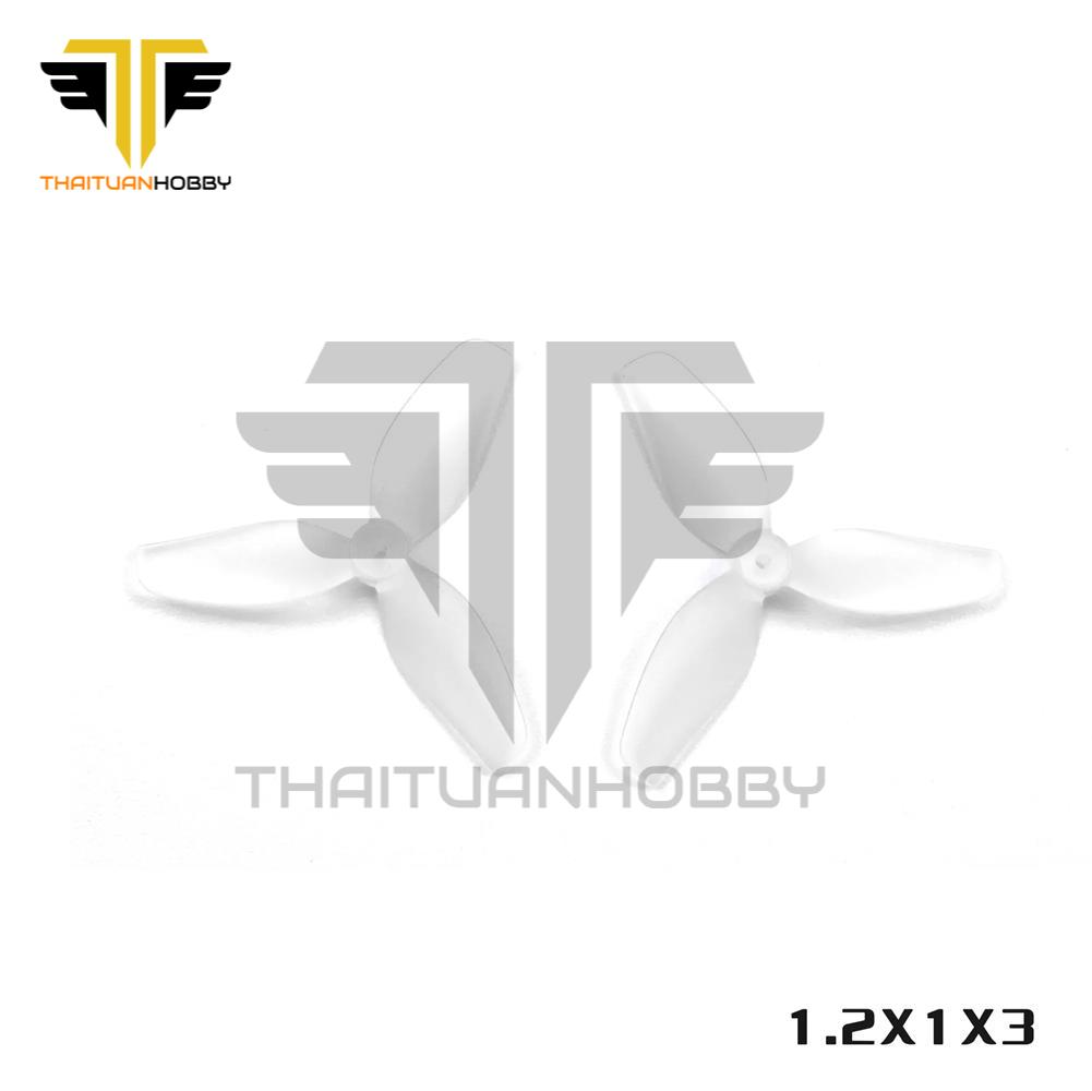 Bộ 4 Cánh Quạt Thuận Nghịch HQ Ultralight Whoop Prop 1.2X1X3(31MM) - Trục 1mm