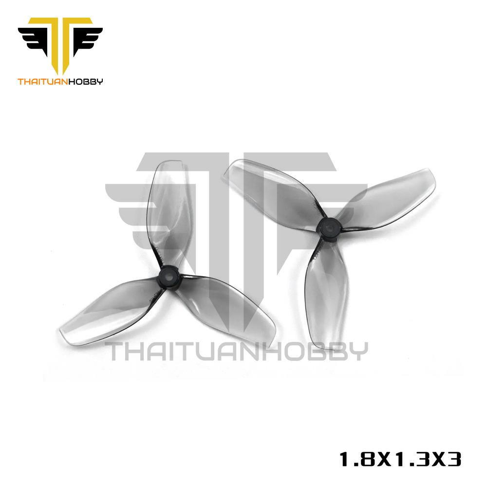Bộ 4 Cánh Quạt Thuận Nghịch HQ Ultralight Whoop Prop 1.8X1.3X3(45MM) - Trục 1.5mm