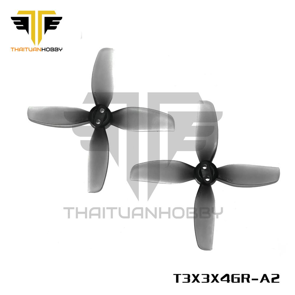 Bộ 4 Cánh Quạt Thuận Nghịch HQProp T3X3X4 for Avata 2 - Grey