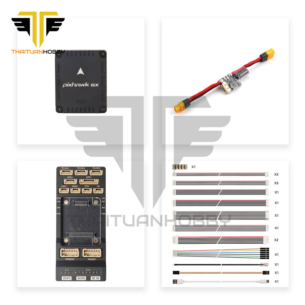 Holybro Pixhawk 6x(ICM-45686) V2a + Pm02d