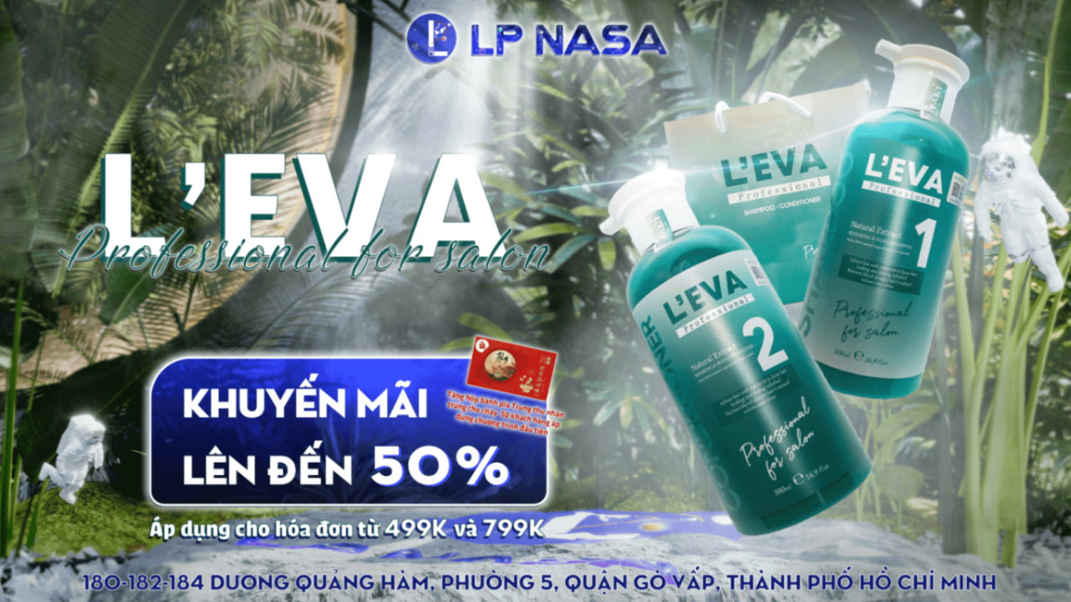 🌟 SIÊU KHUYẾN MÃI LỚN CÙNG DẦU GỘI & DẦU XẢ L'EVA TẠI LP NASA MARKET 🌟