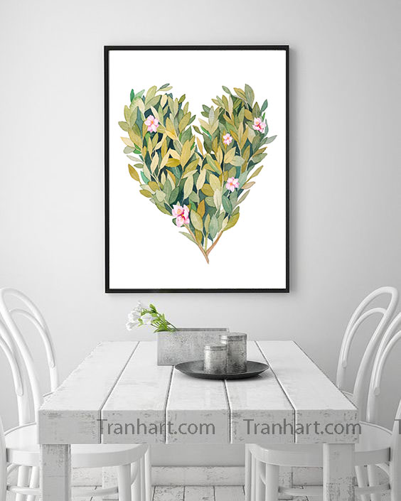 Tranh canvas tổ ấm