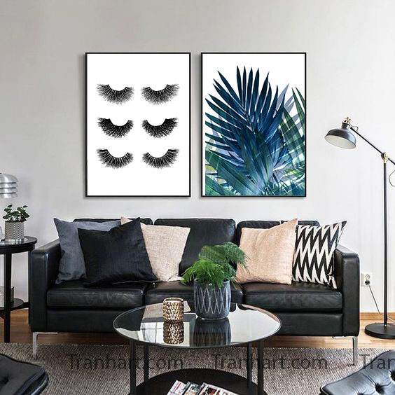 Bộ Tranh canvas nhiệt đới 6