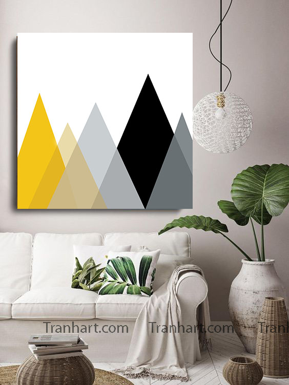 Tranh canvas trừu trượng