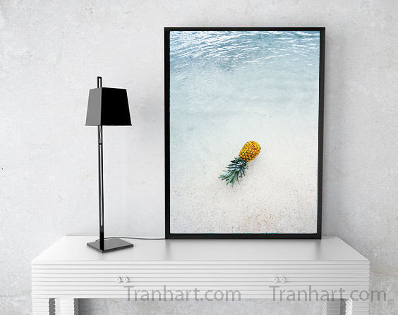 Tranh canvas quả dứa 2