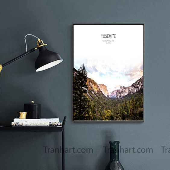 Tranh canvas góc núi Phú Sĩ