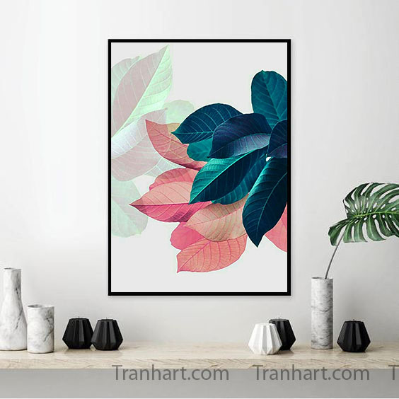 Tranh canvas hoa giấy