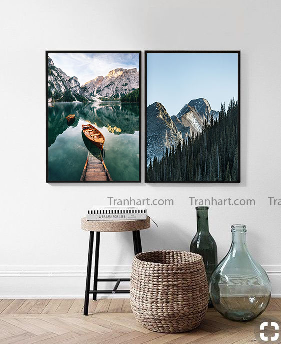 Bộ tranh canvas lạc trôi