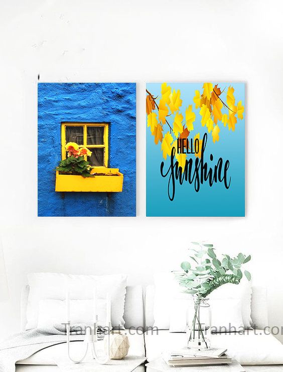 Tranh canvas niềm vui