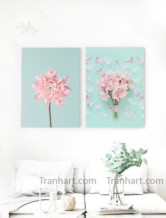 Tranh canvas dụi dàng - 40x60cm