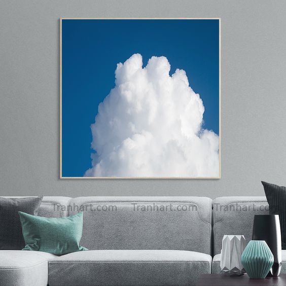 Tranh canvas đám mây - 100x100cm