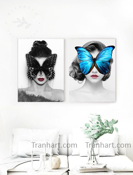 Tranh canvas nét đẹp tìm ẩn - 60x80cm