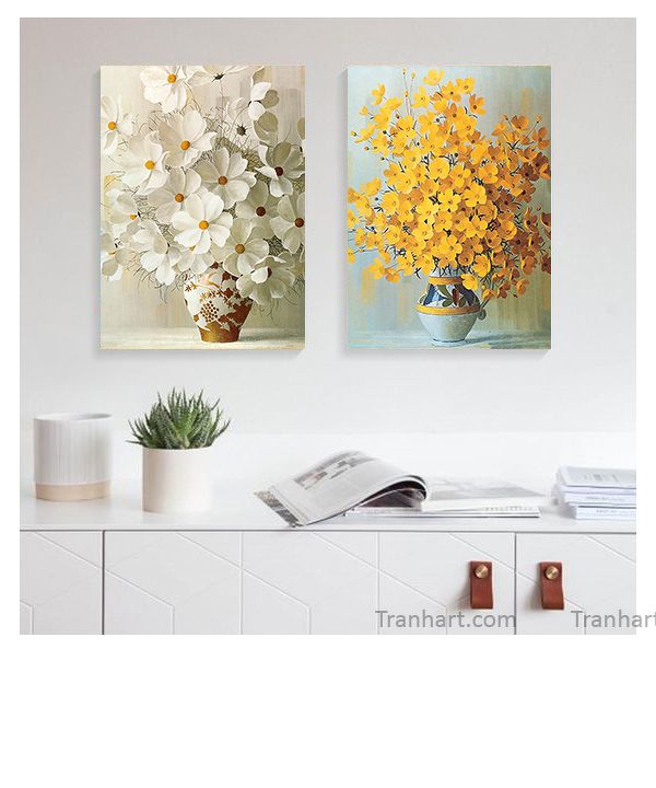 Bộ tranh canvas cổ điển - 60x80cm
