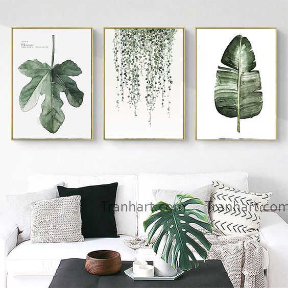 Bộ tranh canvas nhiệt đới42 - 30x40cm