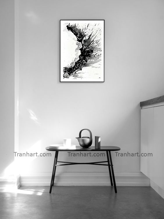 Tranh canvas bức phá - 50x70cm