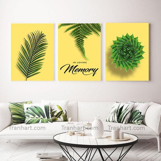 Bộ tranh canvas kí ức - 50x70cm