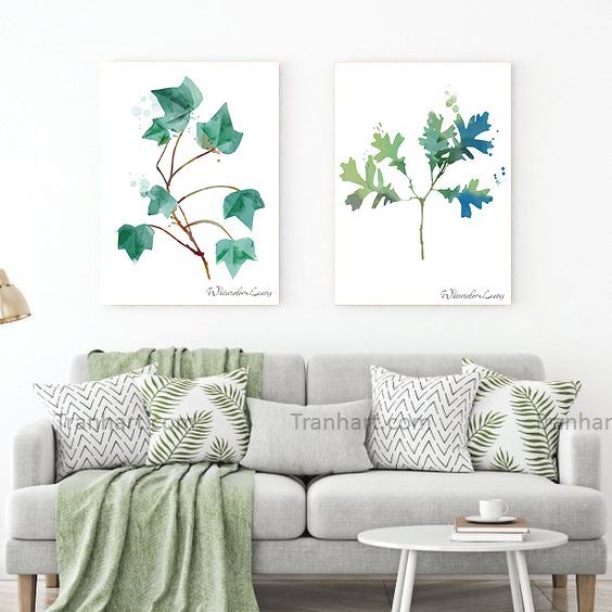 Bộ tranh canvas đồng điệu R2 - 50x70cm