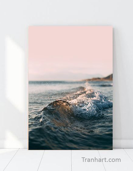 Tranh canvas gợn sóng - 50x70cm