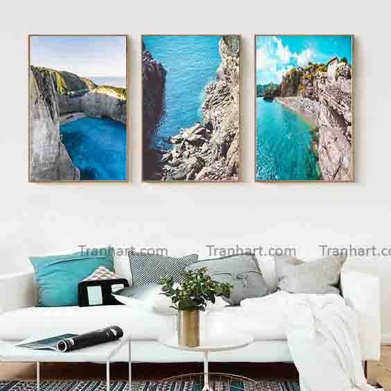 Bộ tranh canvas ranh giới - 50x70cm