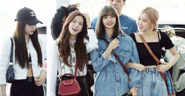 Thời trang sân bay thời thượng của 4 cô gái nhà YG - Blackpink