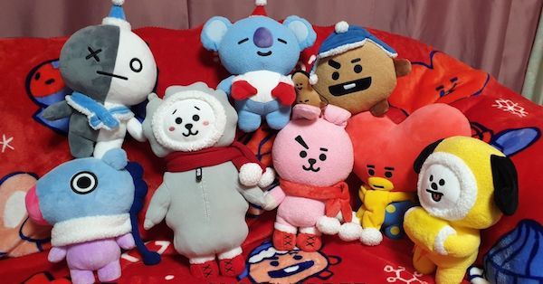 Tín đồ yêu thú bông BT21 không thể bỏ qua những mẫu doll xinh xắn này