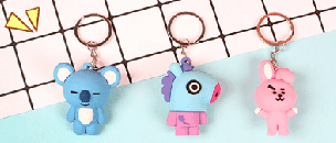 Tổng hợp mẫu móc khóa cặp đình đám BT21 dành tặng ARMY