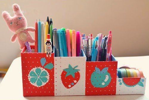 Các nguyên liệu làm đồ dùng học tập handmade thường gặp