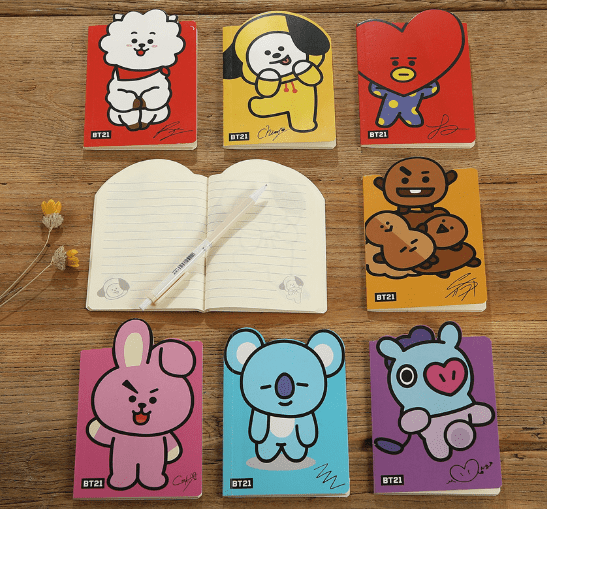 ĐỒ DÙNG HỌC TẬP BT21 CUTE HẾT NẤC CÙNG BẠN CẮP SÁCH TỚI TRƯỜNG
