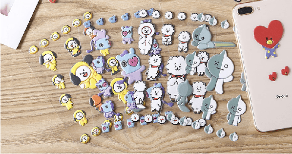 KHÁM PHÁ NGAY LOẠT STICKER BT21 SIÊU CUTE DÀNH TẶNG ARMY