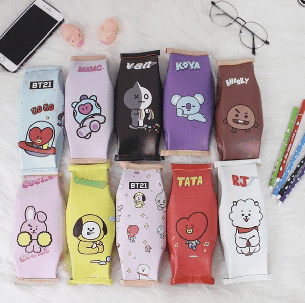 TÚI BÚT GÓI BT21