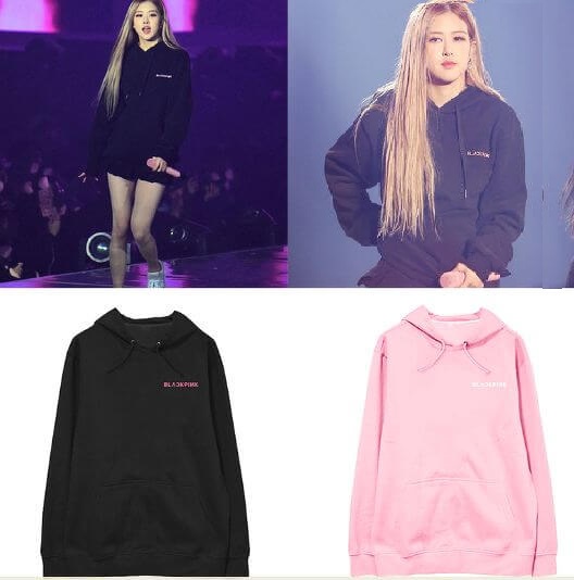 hoddie blackpink rose