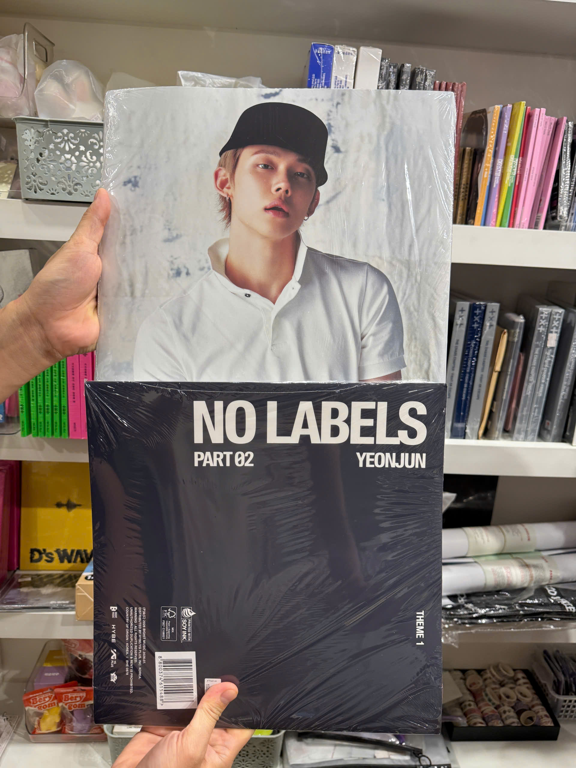 ALBUM YEONJUN NO LABELS: PART 02 (Compact Ver.)