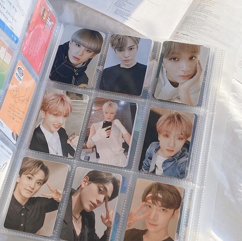 binder ng card Binder A5 ng Card SHEET su tm nh c nhn th bi kpop Wanhy