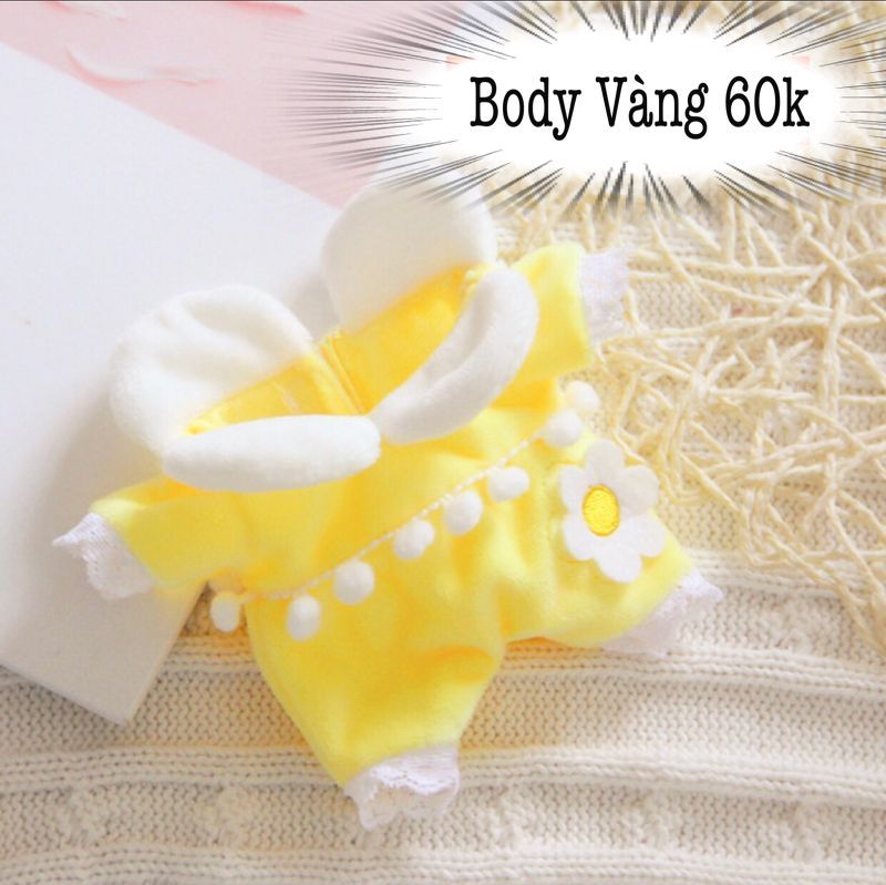 Outfit doll - Body vàng