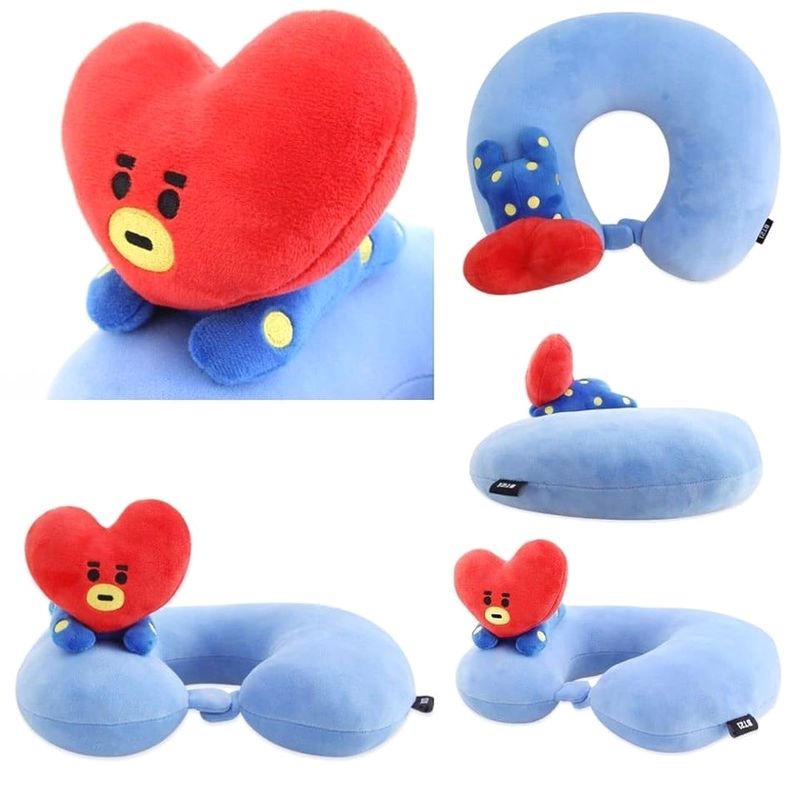 BT21 SOFT NECK PILLOW ( gỗi chữ U )