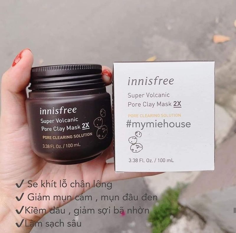 Innisfree Mặt nạ đắt sét x2