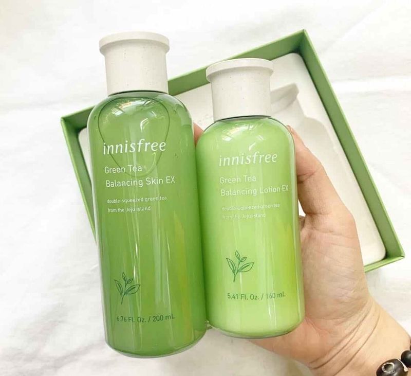 Bộ chăm sóc da trà xanh Innisfree