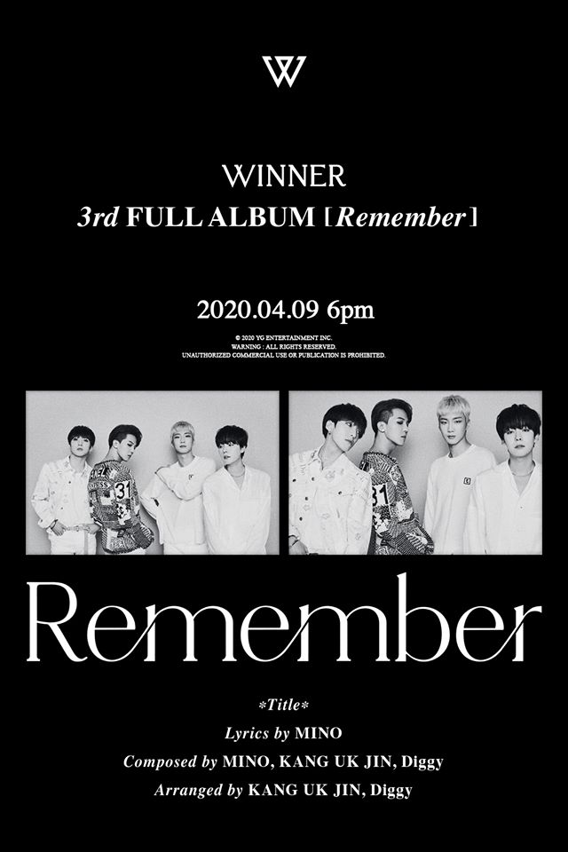 Album Winner Remember (3rd Full Album)