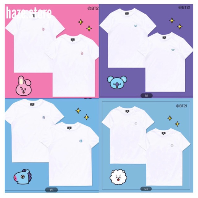 Áo Bt21 x Hunt Koya