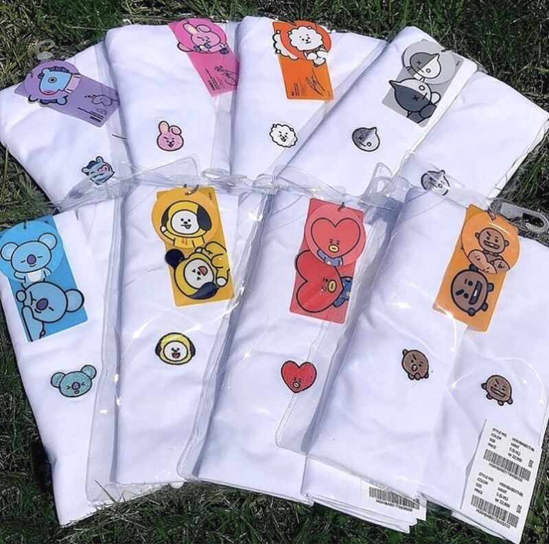 Áo Bt21 x Hunt RJ