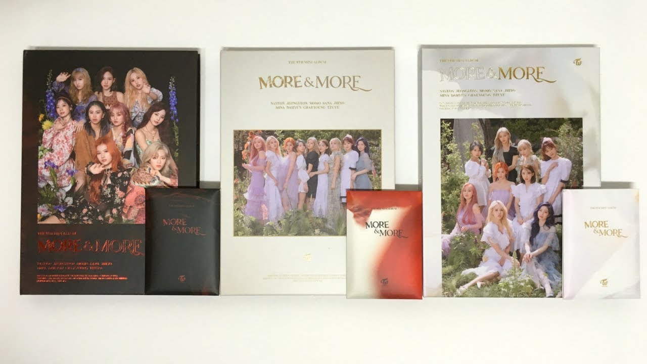 Album  TWICE - MORE & MORE