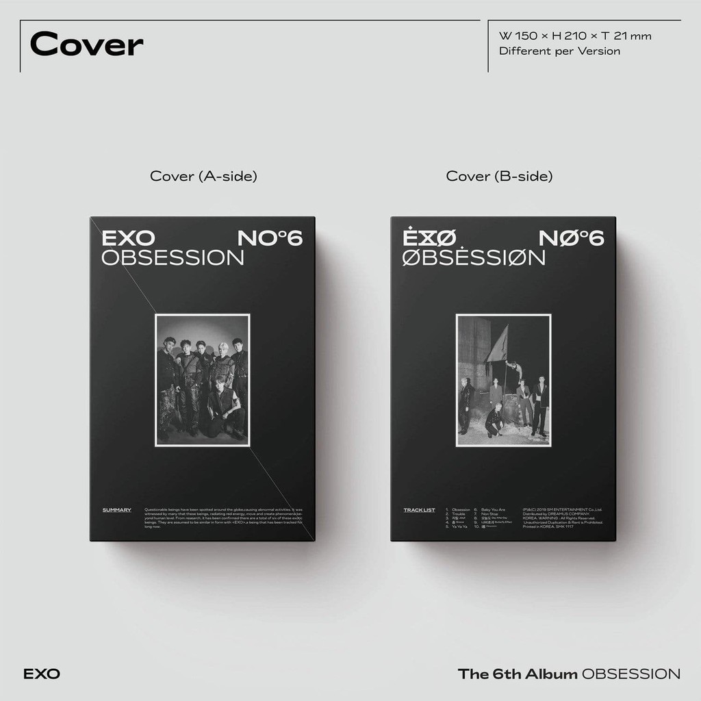 Album EXO - OBSESSION