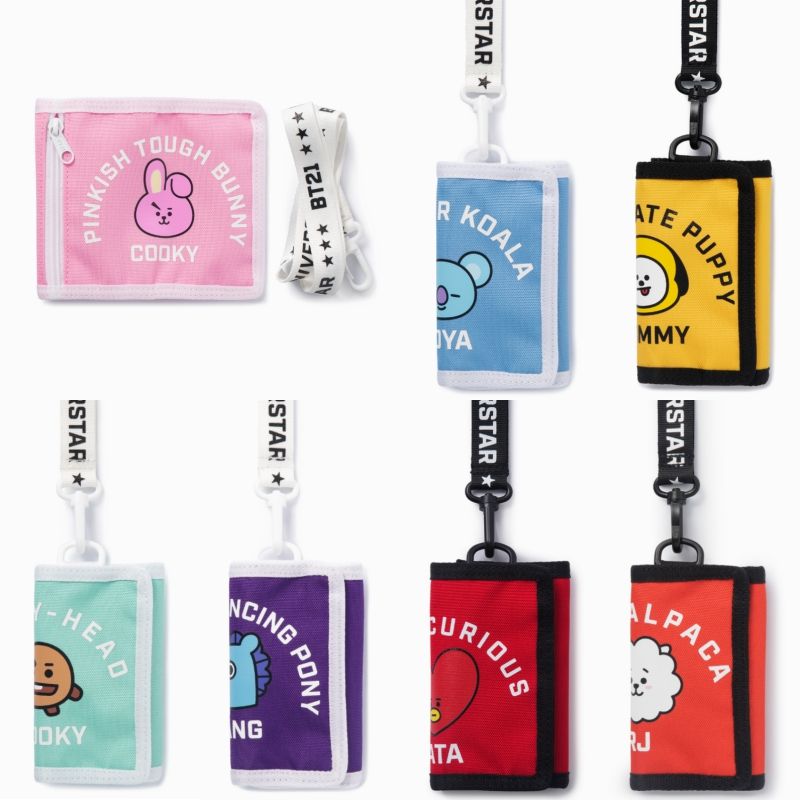 BT21 NECK WALLET